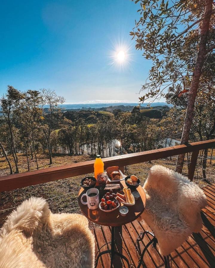 Cabana Romantica Na Serra Com Hidro, Lareira, Lagos E Trilhas Villa Bom Retiro  Luaran gambar